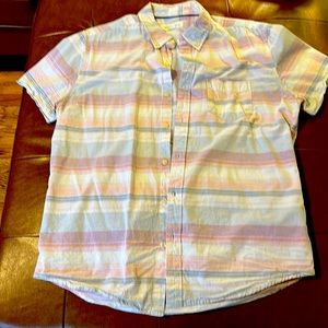 Summer Short-Sleeve Button Up